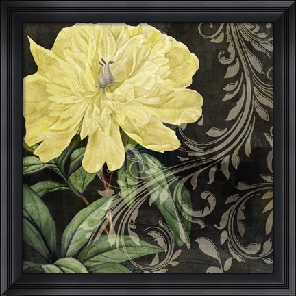 Framed Ode to Yellow I Print