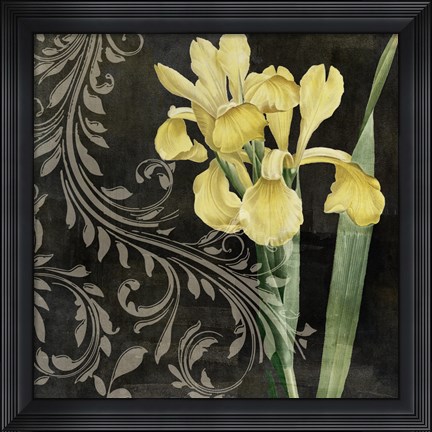 Framed Ode to Yellow II Print