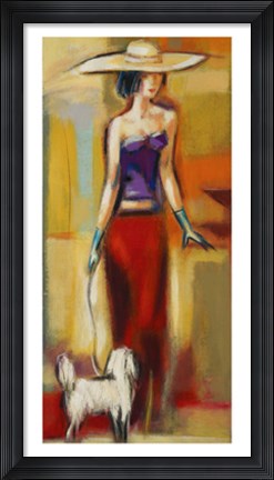 Framed On the Boulevard II Print