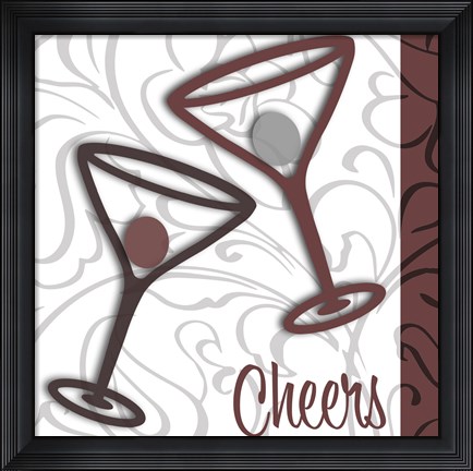 Framed Cheers 2 Print