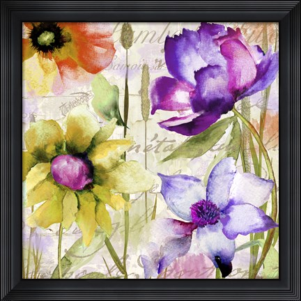 Framed Afterglow II Print