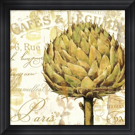 Framed Cafe d&#39;Or II Print