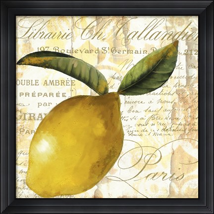 Framed Cafe d&#39;Or IV Print