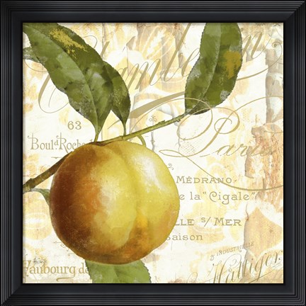 Framed Cafe d&#39;Or V Print