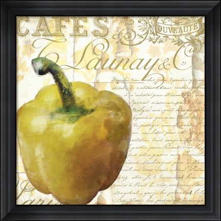 Framed Cafe d&#39;Or VII Print