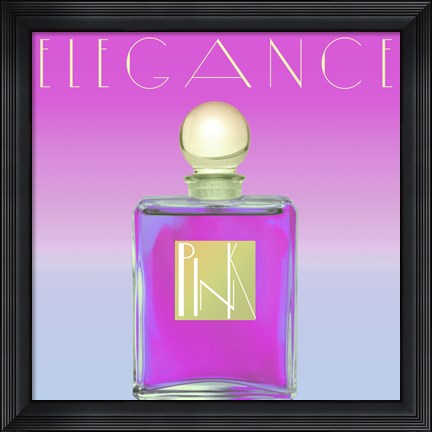 Framed Colored Scents III Print