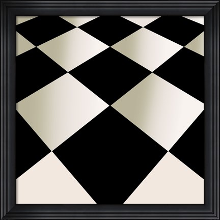 Framed Fifties Patterns V Print