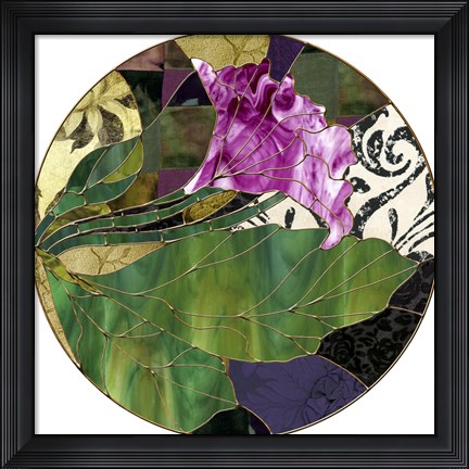 Framed Glassberry I Print