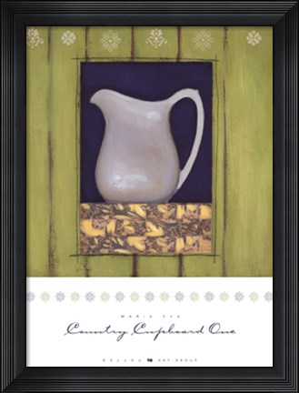 Framed Country Cupboard One Print