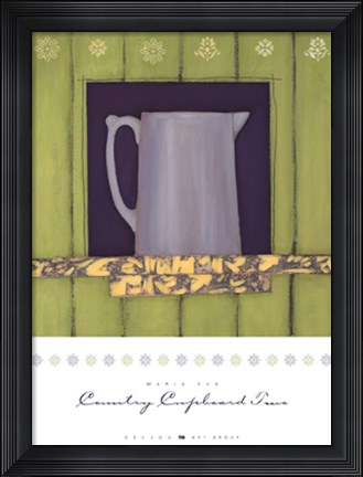 Framed Country Cupboard Two Print