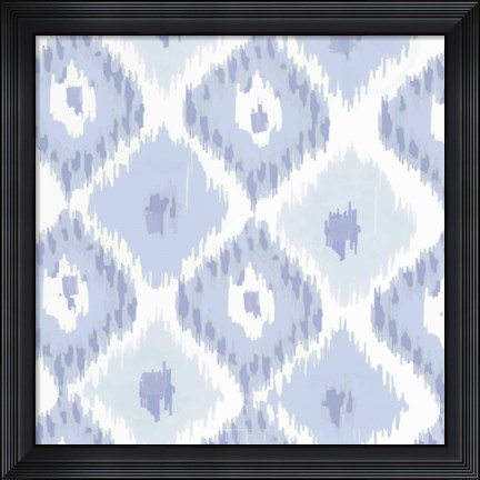 Framed Kasbah Blue II Print