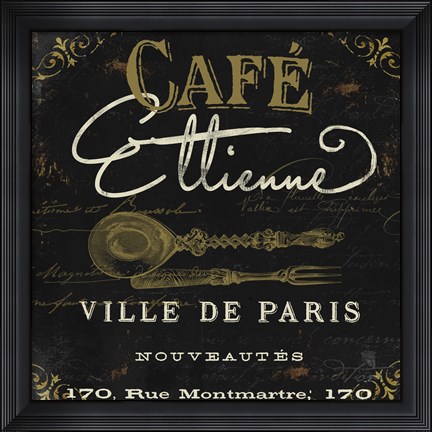 Framed La Cuisine II Print