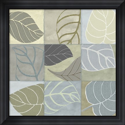 Framed Leaf Story IV Print
