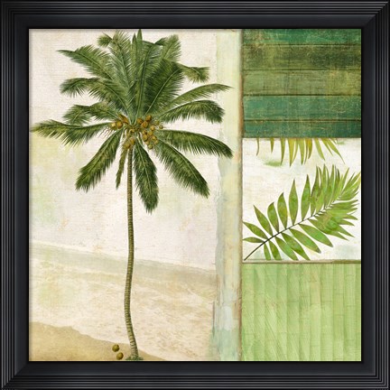 Framed Paradise II Print