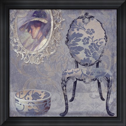 Framed Salon I Print