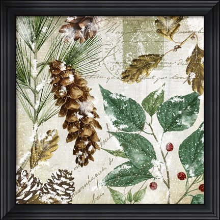 Framed Snow Cones I Print