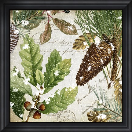 Framed Snow Cones II Print