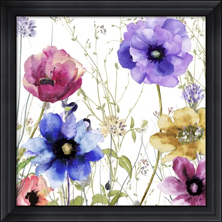 Framed Summer Diary II Print