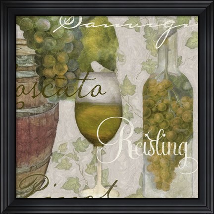 Framed Wine Cellar II Print