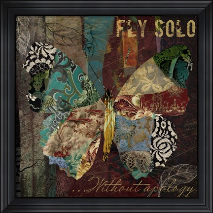 Framed Winging It I Print