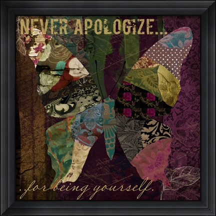 Framed Winging It IV Print