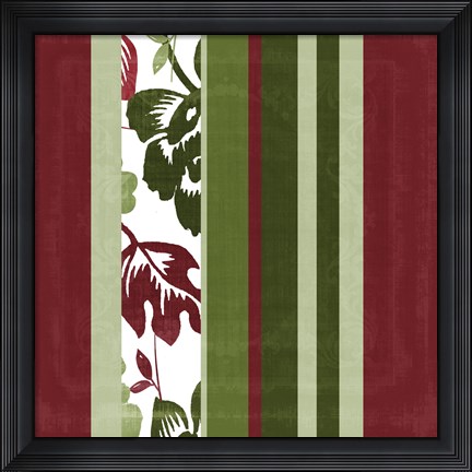 Framed Woodlands Christmas IV Print