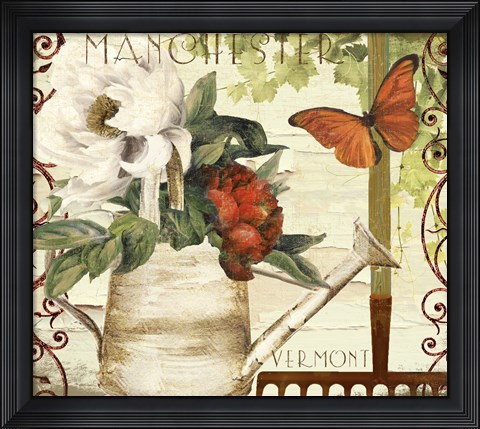 Framed Vermont Summer III Print