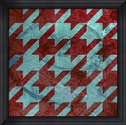 Framed Houndstooth IV Print