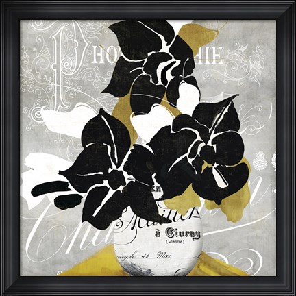 Framed Georgette I Print