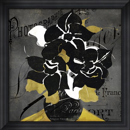 Framed Georgette II Print