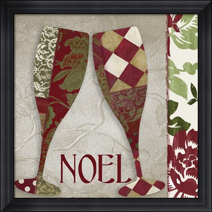 Framed Holiday Cheer Two Print