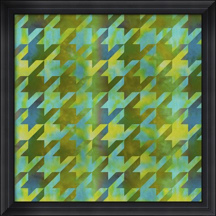 Framed Houndstooth VII Print