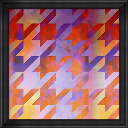 Framed Houndstooth VIII Print