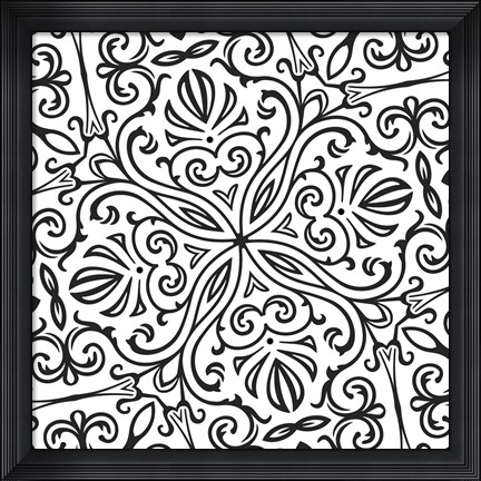 Framed Suriah II Print