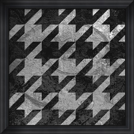 Framed Houndstooth VI Print
