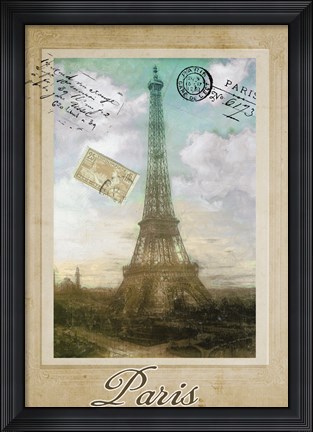 Framed European Vacation II Print