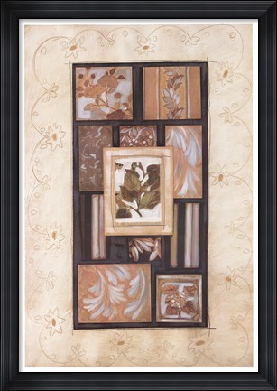 Framed Nature's Montage IV Print
