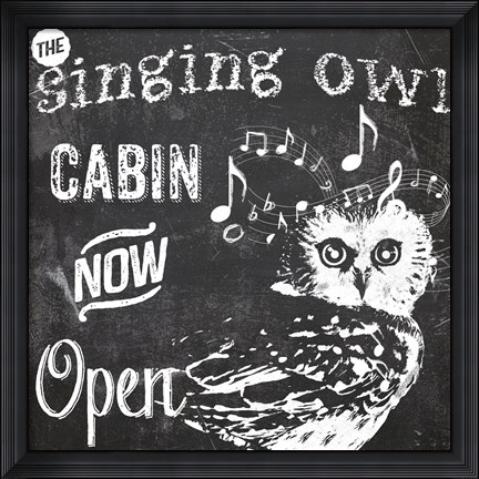 Framed Lake House III Print