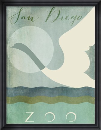 Framed San Diego Zoo Print