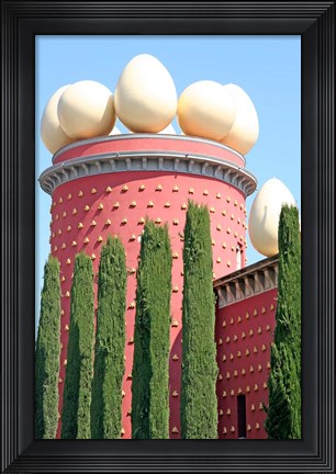 Framed Dali Theater and Museum exterior, Figueres, Spain Print