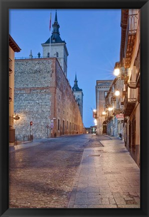 Framed Alcazar, Toledo, Spain Print