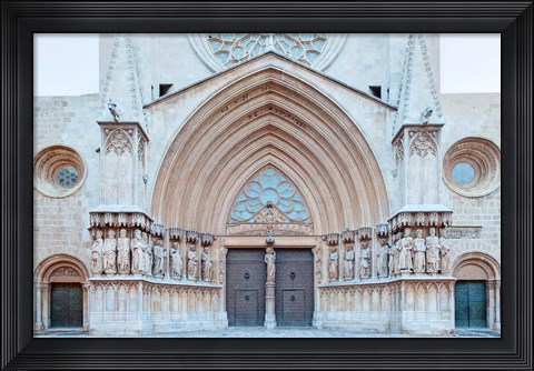 Framed Tarragona Cathedral, Catalonia, Spain Print