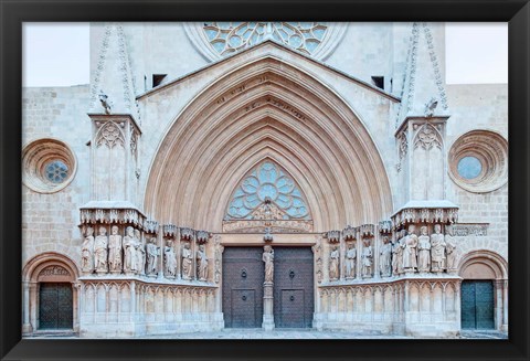 Framed Tarragona Cathedral, Catalonia, Spain Print