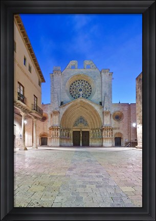 Framed Tarragona Cathedral, Catalonia, Spain Print