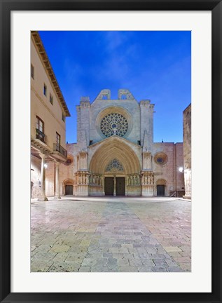 Framed Tarragona Cathedral, Catalonia, Spain Print