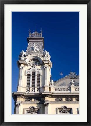 Framed Port Vell, Barcelona, Spain Print