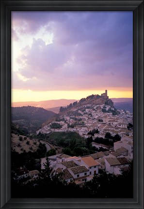 Framed Spain, Montefrio, Andalusia Print
