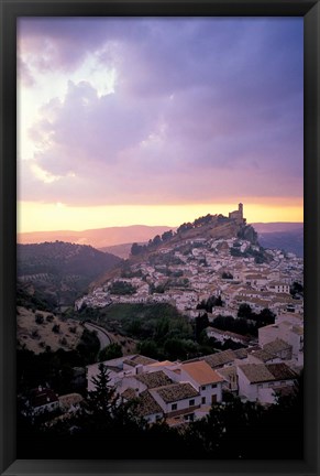 Framed Spain, Montefrio, Andalusia Print