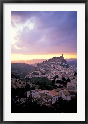 Framed Spain, Montefrio, Andalusia Print