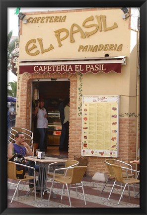 Framed Sign on Tenerife, Canary Islands, Spain Print